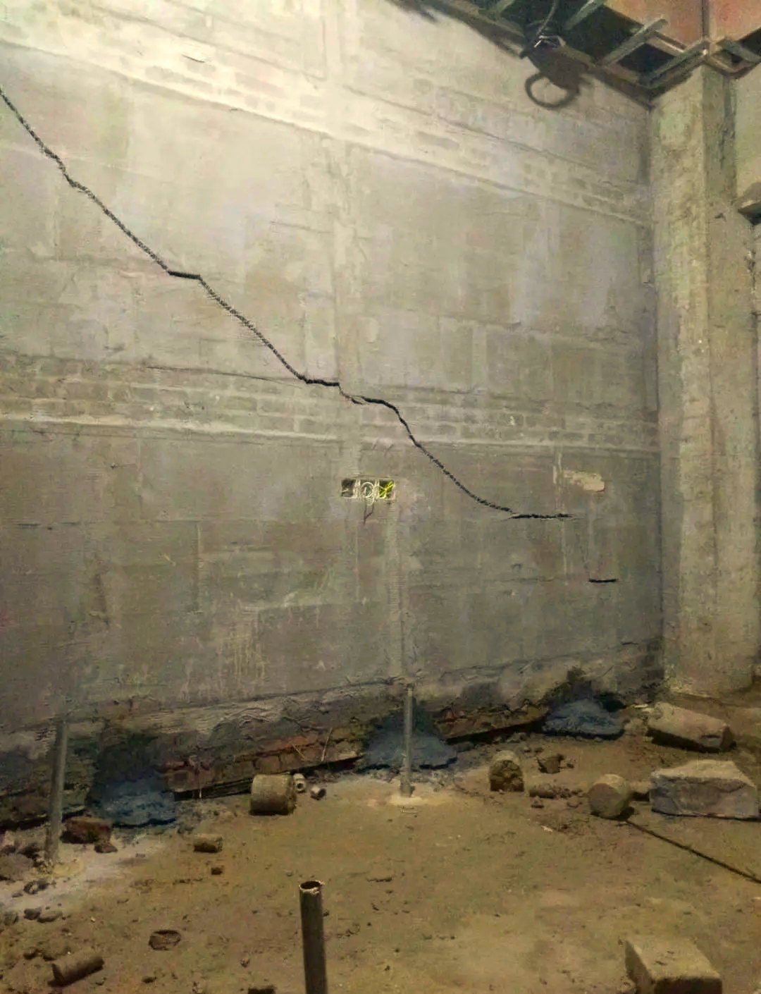 驻马店平舆县房屋下沉加固